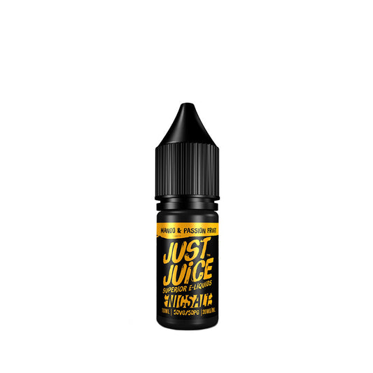Just Juice Mango & Passion Fruit Nic Salts E-Liquid
