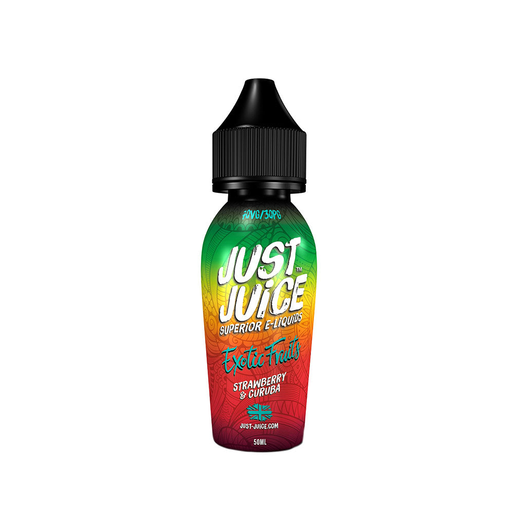 Just Juice Exotic Fruits Strawberry & Caruba Shortfill E-Liquid