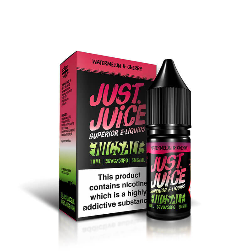 Just Juice Watermelon & Cherry 10ml Nic Salt E-Liquid