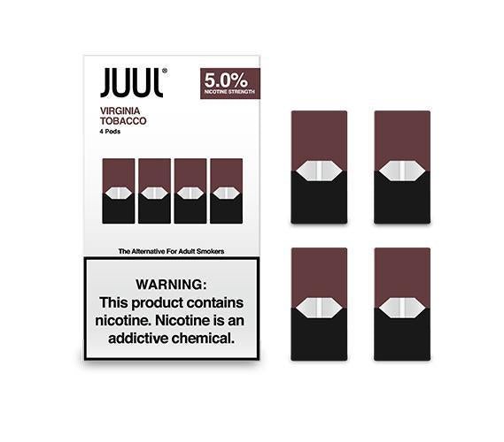 JUUL Pod Virginia Tobacco 4 Pod Pack 5% India