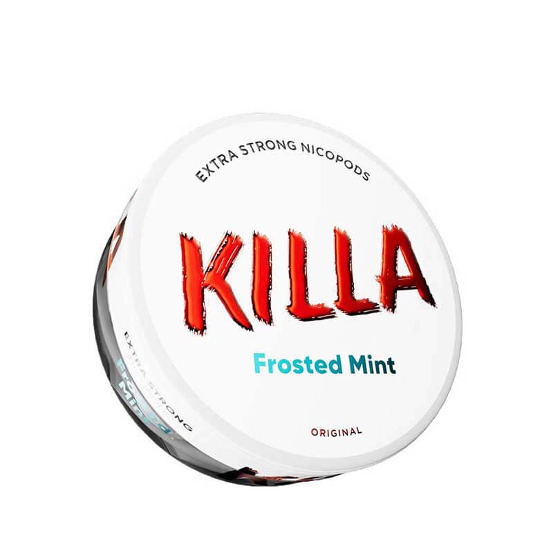 Killa Frosted Mint Nic Pouches - 13.2mg / pouch
