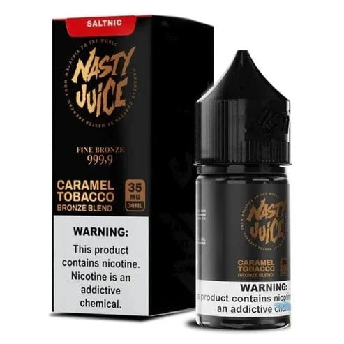 Nasty Caramel Tobacco Nic Salt 30ml (50mg) India