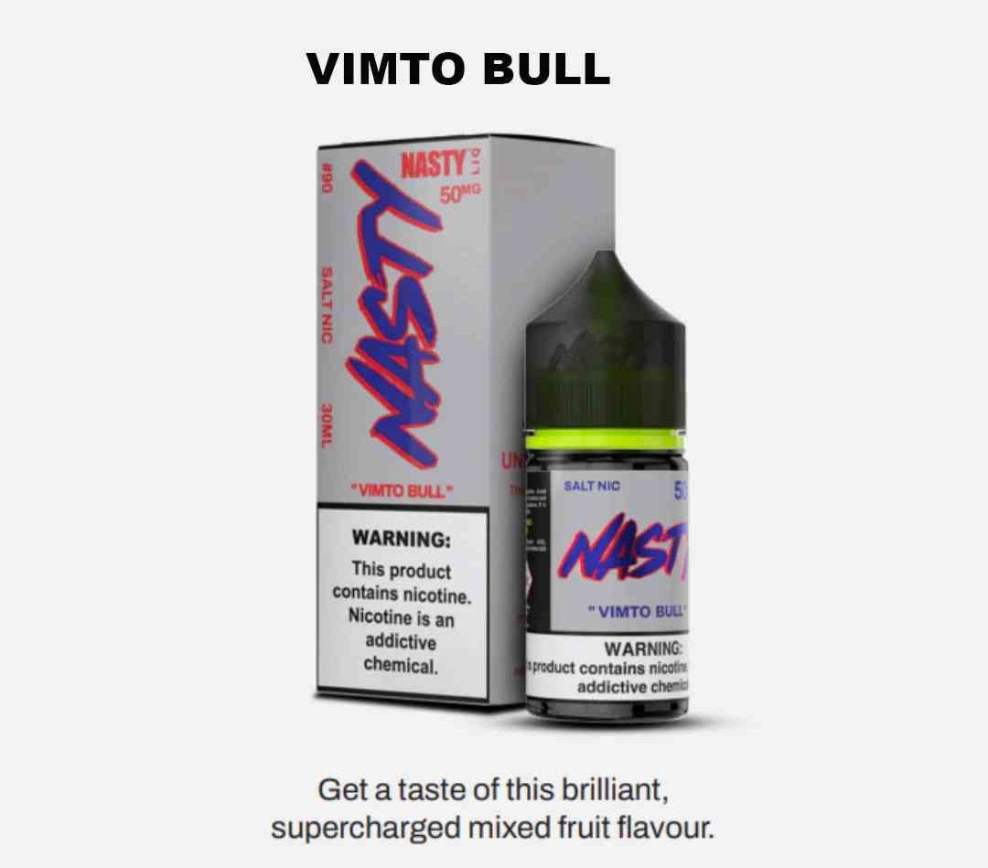 Nasty Liq Vimto Bull 30ml (35mg/50mg) India