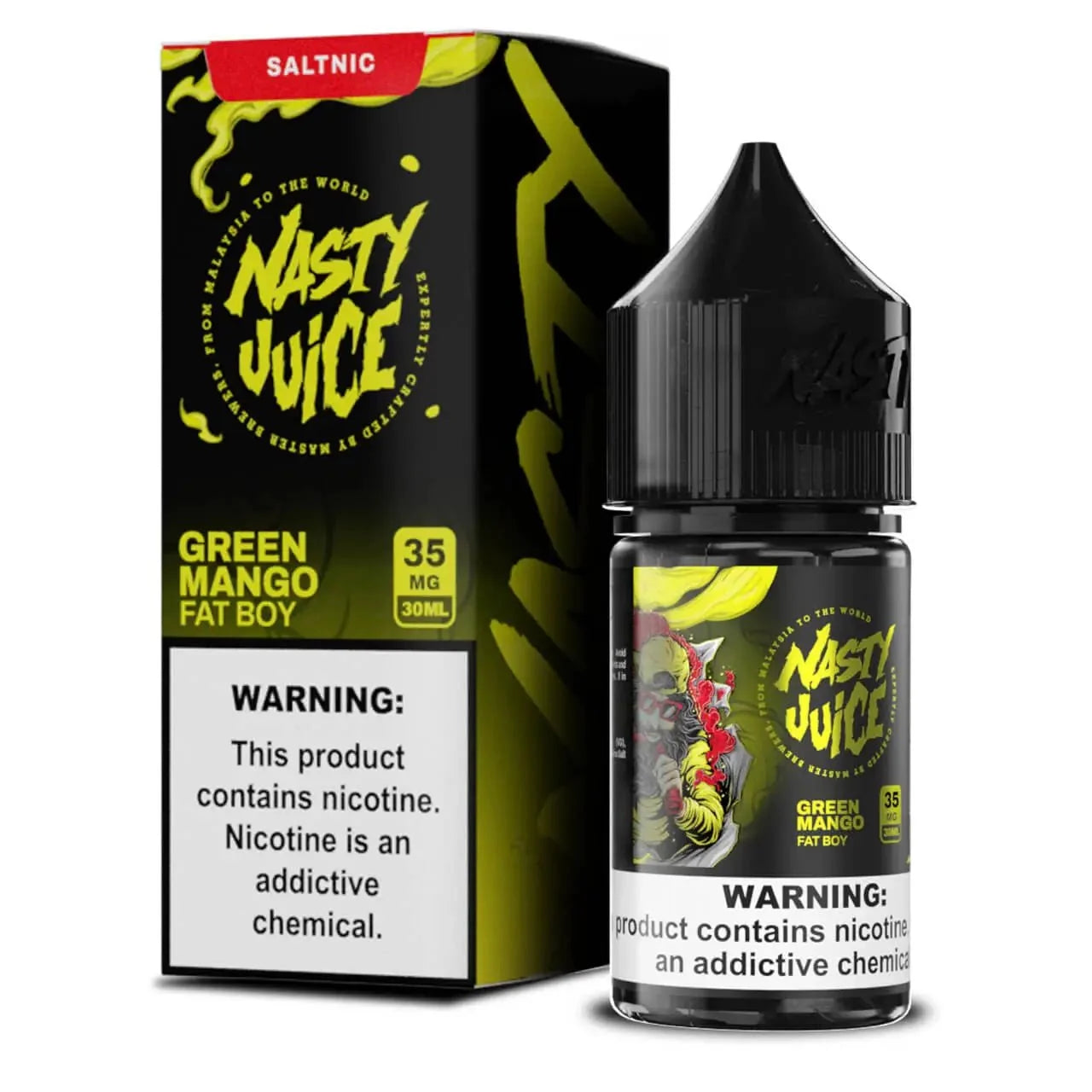 Nasty Salt Fat Boy Green Mango 30ml (35mg/50mg) India