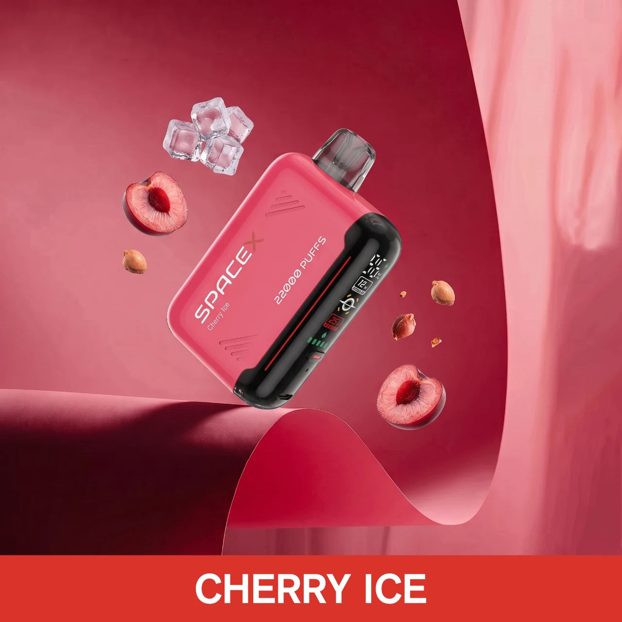 NATA SPACE-X 26000 disposable vape - Cherry Ice flavour