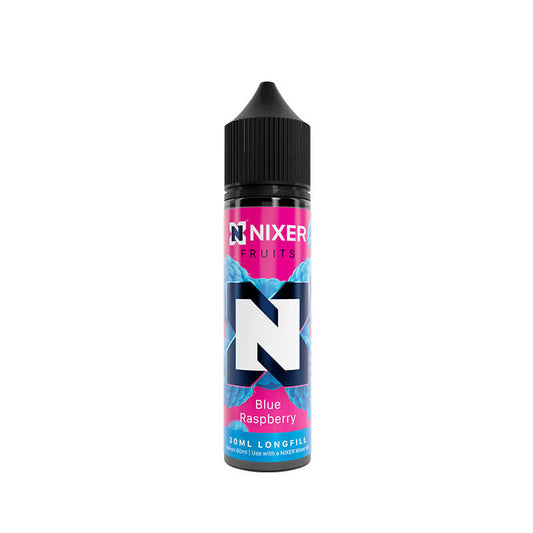 Nixer Blue Raspberry 30ml Longfill E-Liquid