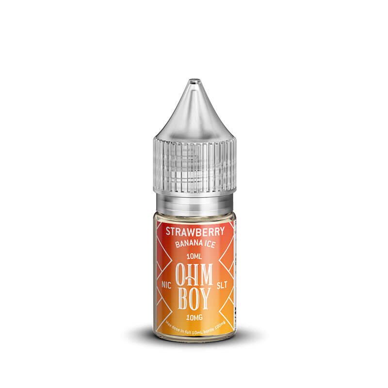 Ohm Boy Strawberry Banana Ice 10ml Nic Salt E-Liquid