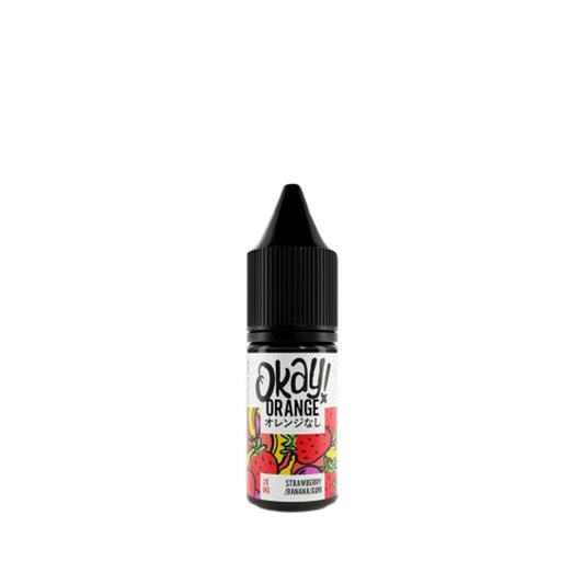 Okay! Orange - Strawberry Banana Bubblegum Nic Salt E-Liquid