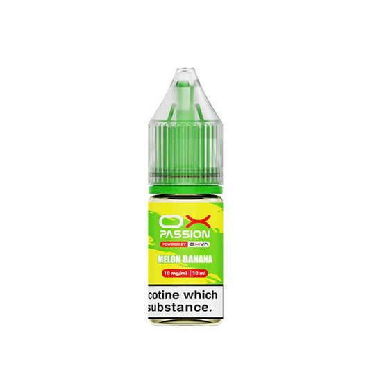 Ox Passion Melon Banana Nic Salts E-Liquid 10ml