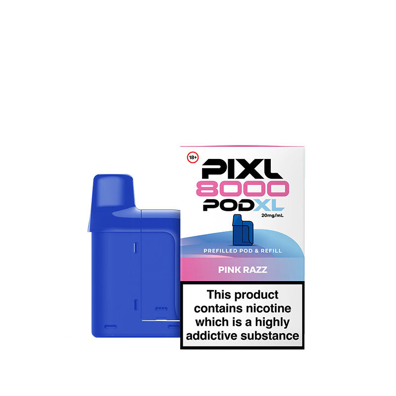 PIXL 8000 Pink Razz Prefilled Pod + Refill