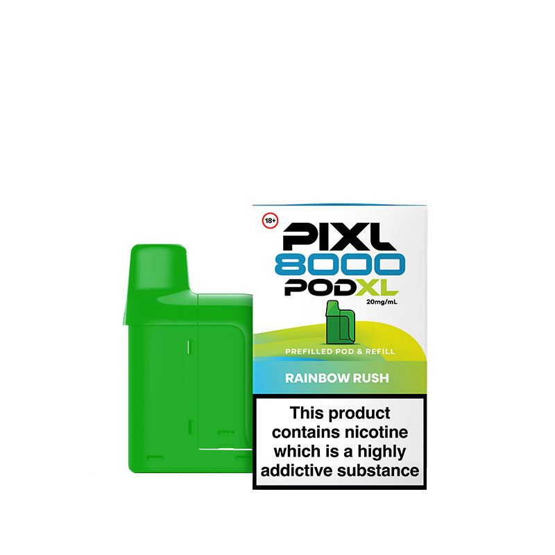 PIXL 8000 Rainbow Rush Prefilled Pod + Refill
