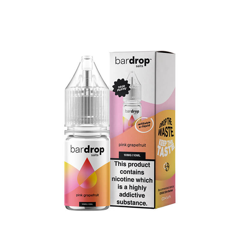 Bar Drop Pink Grapefruit 10ml Nic Salts E-Liquid