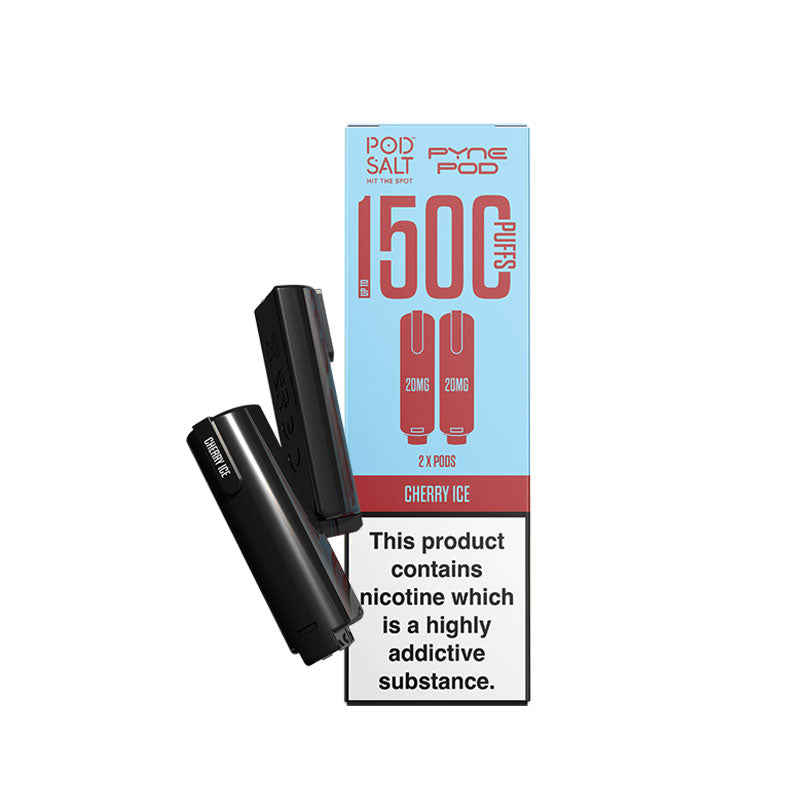 Pyne Pod 2in1 Cherry Ice Prefilled Vape Pods - Pod Salt Edition