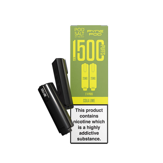 Pyne Pod 2in1 Cola Lime Prefilled Vape Pods - Pod Salt Edition