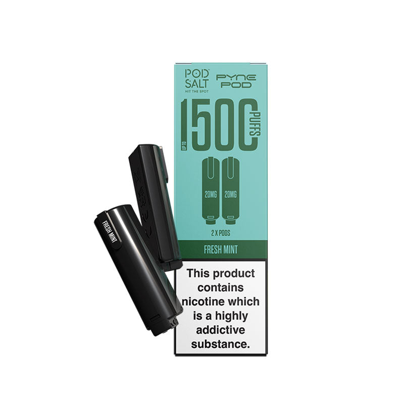 Pyne Pod 2in1 Fresh Mint Prefilled Vape Pods - Pod Salt Edition