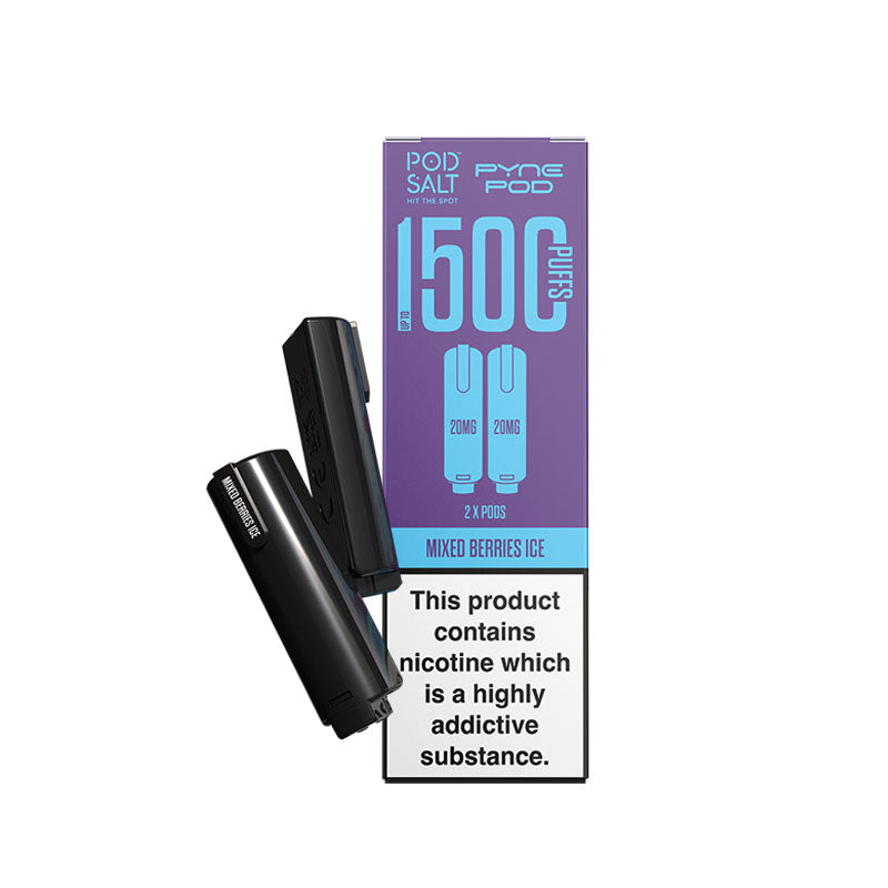 Pyne Pod 2in1 Mixed Berries Ice Prefilled Vape Pods - Pod Salt Edition