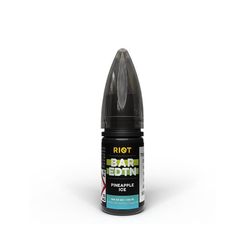 Riot Squad BAR EDTN Pineapple Ice 10ml Nic Salt E-Liquid 10mg