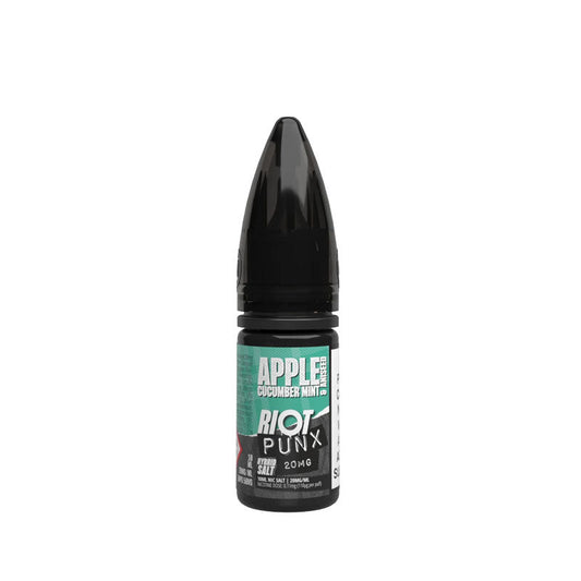 Riot Squad Punx Apple, Cucumber, Mint & Aniseed Nicsalt E-Liquid 10ml