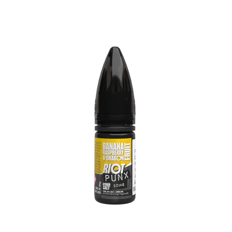 Riot Squad Punx Banana, Raspberry & Dragonfruit Nic Salt E-Liquid10ml