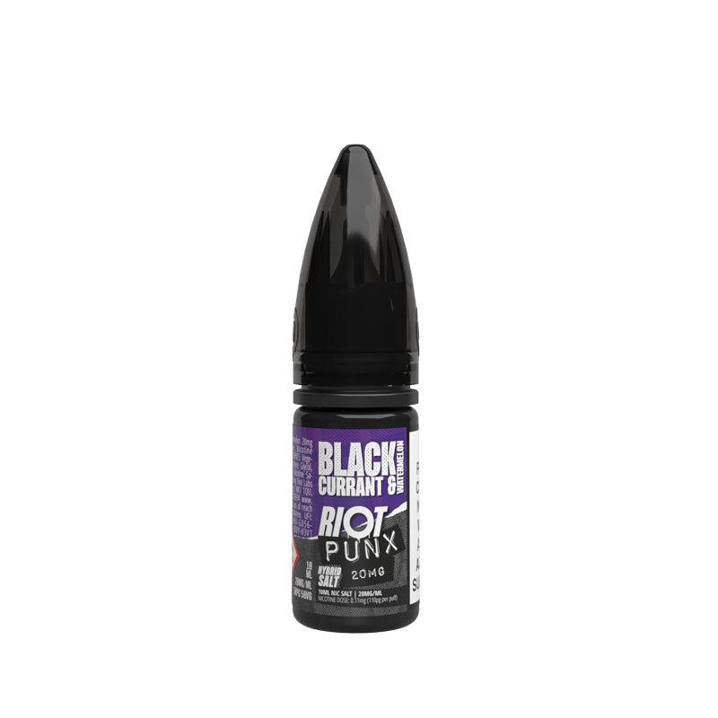 Riot Squad Punx Blackcurrant & Watermelon Nic salt E-Liquid 10ml
