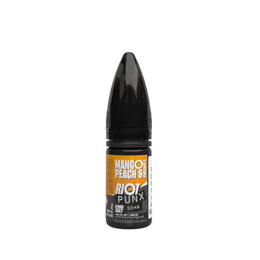 Riot Squad Punx Mango, Peach & Pineapple Nic salt E-Liquid 10ml
