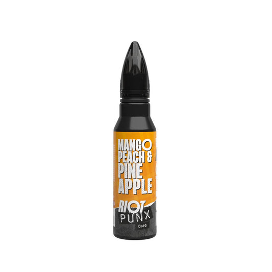 Riot Squad Punx Mango, Peach & Pineapple 50ml Shortfill E-Liquid