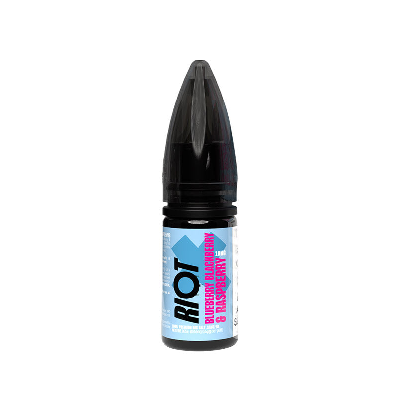 Riot X Nic Salts Blueberry Blackberry & Raspberry 10ml E-Liquid