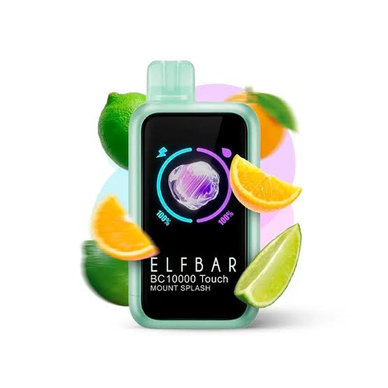 Elfbar Touch 14000 Puffs | 50mg Nic Disposable | Type C Rechargeable | Touch Screen Display