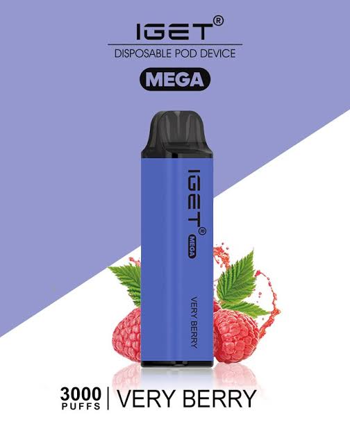 Iget Mega 3000 Puffs | 50mg Disposable Nic