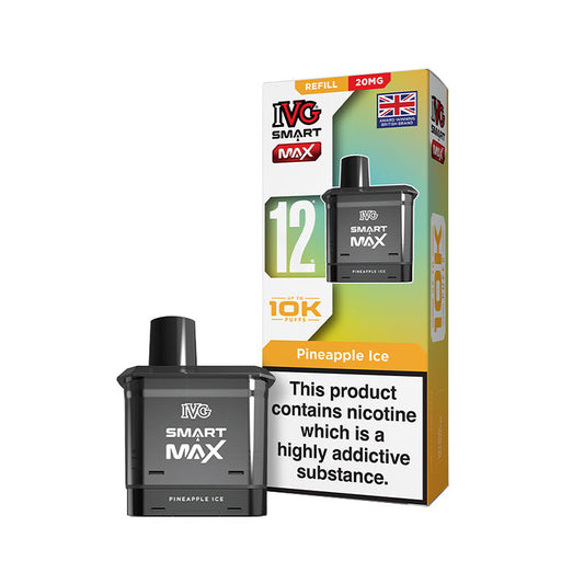 IVG Smart Max Pineapple Ice Prefilled Vape Pod + Refill