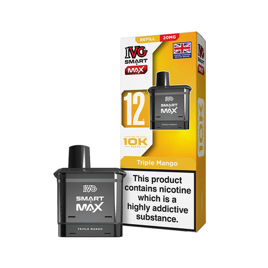 IVG Smart Max Triple Mango Prefilled Vape Pod + Refill