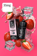 Buy Strawberry Cream Ice BLVK Tobacco 30ml Vape Juice 35mg / 50mg | Best Price