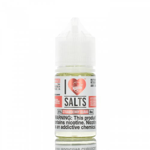 STRAWBERRY GUAVA 50mg - I LOVE SALTS - MAD HATTER JUICE - 30ML