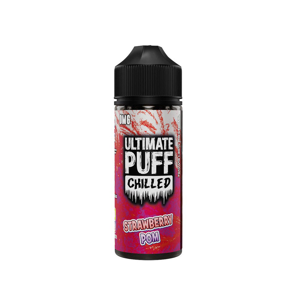 Ultimate Puff Chilled Strawberry Pom Shortfill 100ml E-Liquid