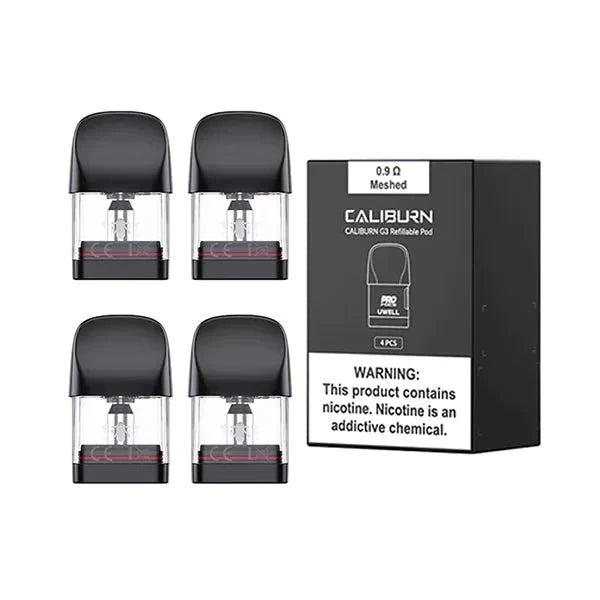 UWELL CALIBURN G3 REPLACEMENT PODS-Pack of 4