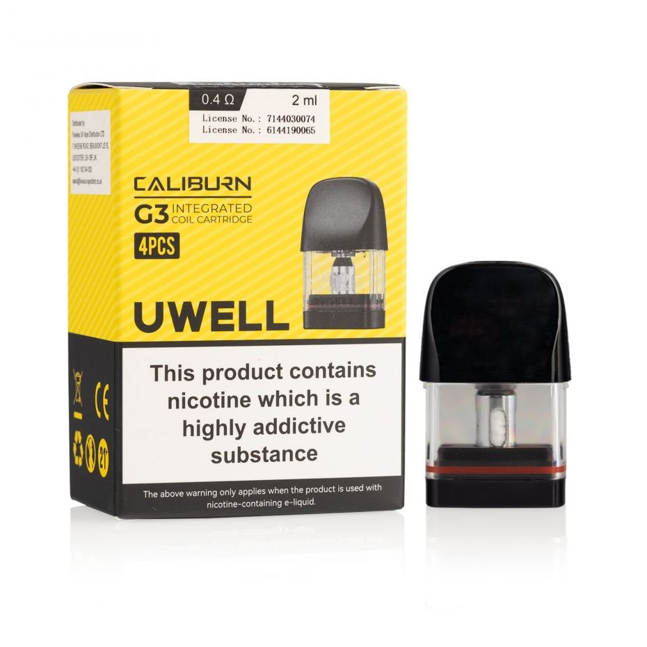 Uwell Caliburn G3 Pro Replacement Pods Pack