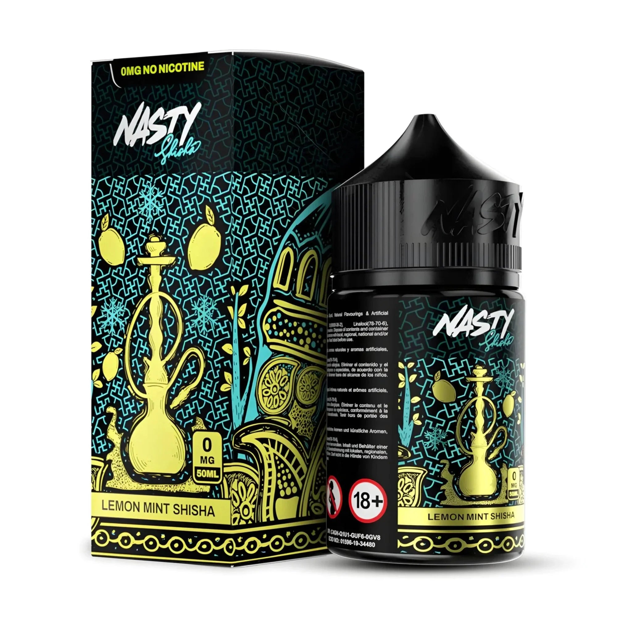 Lemon Mint 60ml Vape Juice (3mg) – Nasty Juice | Vape Mash India