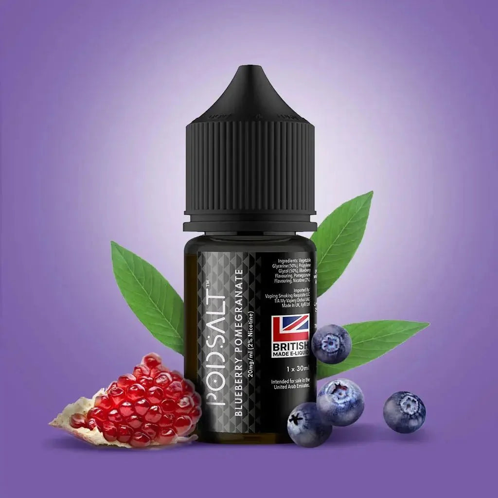 Blueberry Pomegranate - Pod Salt Core Nic Salt 30ML | Vape Mash India