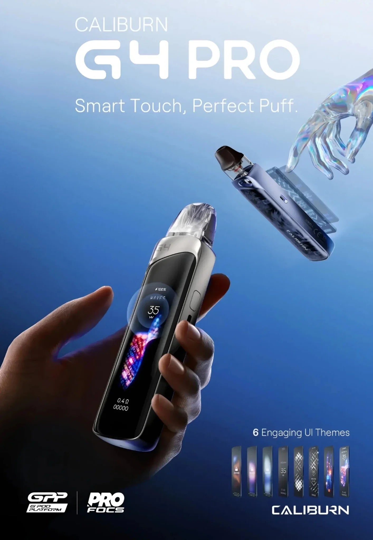 Uwell Caliburn G4 Pro 35W Pod Kit India – Vape Mash India