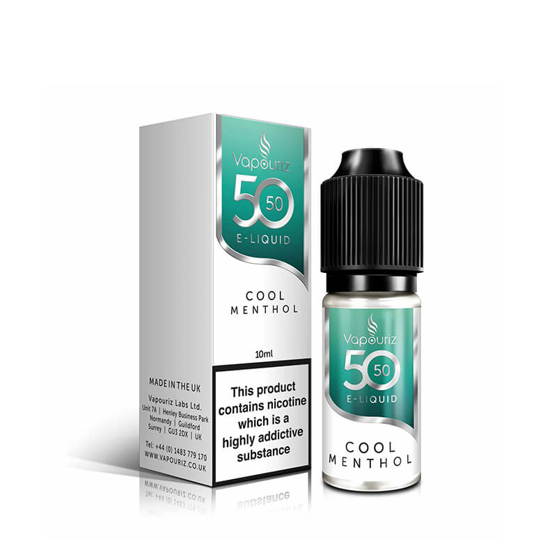 Vapouriz 50/50 Cool Menthol 10ml