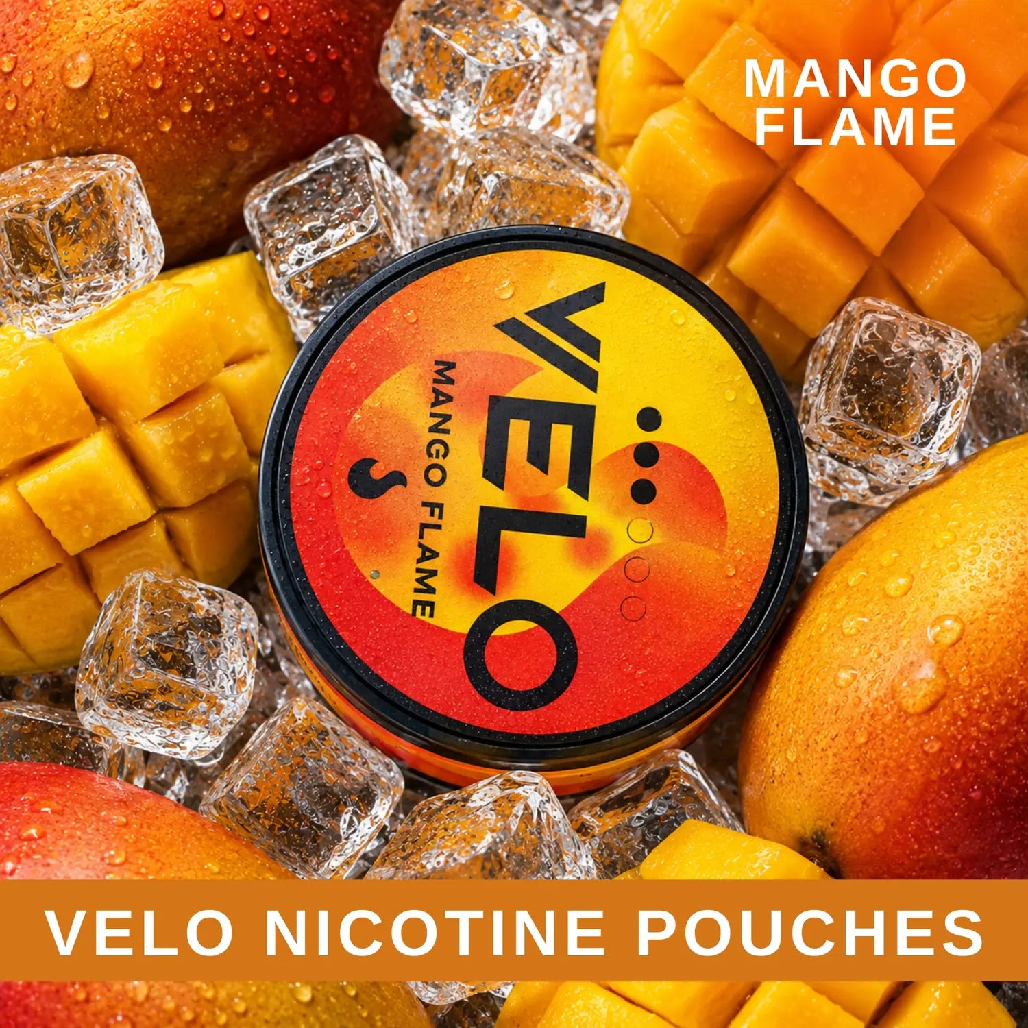 VELO Nicotine Pouches (20U) nicotine pouches - Mango Flame flavour