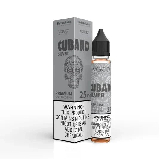 VGOD Cubano Silver Nic Salt 30ML (25MG / 50MG) | Buy Smooth Cuban