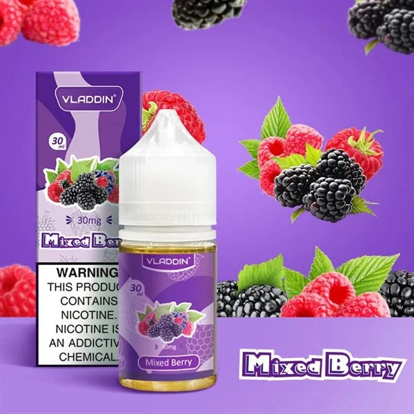 Vladdin Mixed Berry Nic Salt 30ml (30mg/50mg) India
