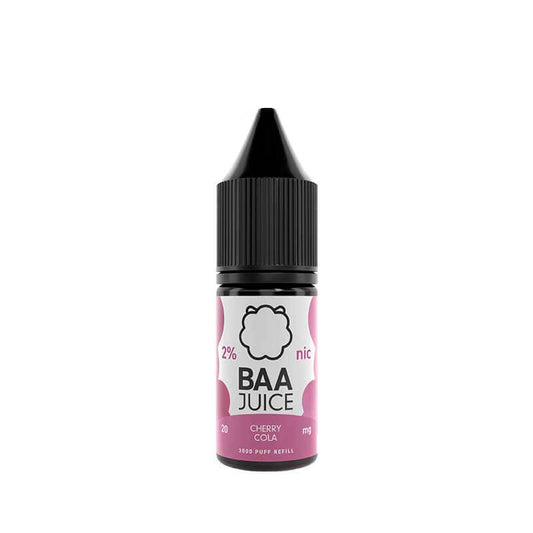 Baa Juice Cherry Cola 10ml Nic Salt E-Liquid