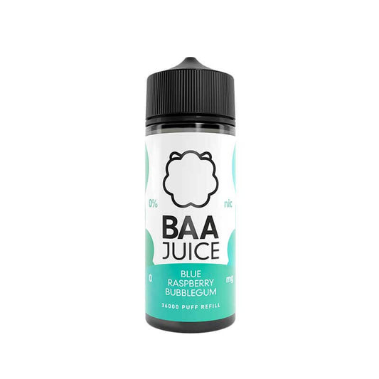 Baa Juice Blue Raspberry Bubblegum Shortfill 100ml E-Liquid