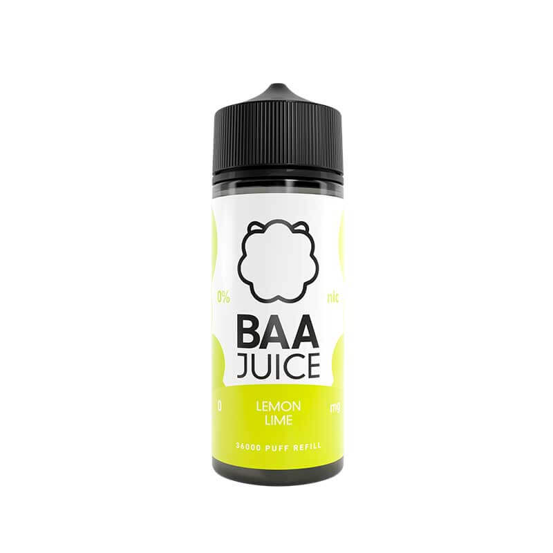 Baa Juice Lemon Lime Shortfill 100ml E-Liquid