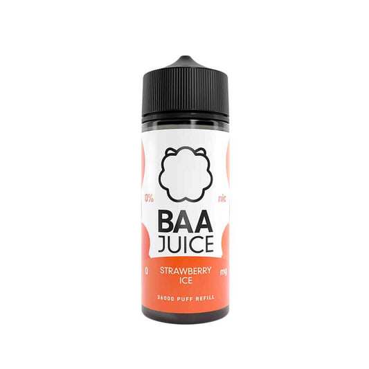Baa Juice Strawberry Ice Shortfill 100ml E-Liquid