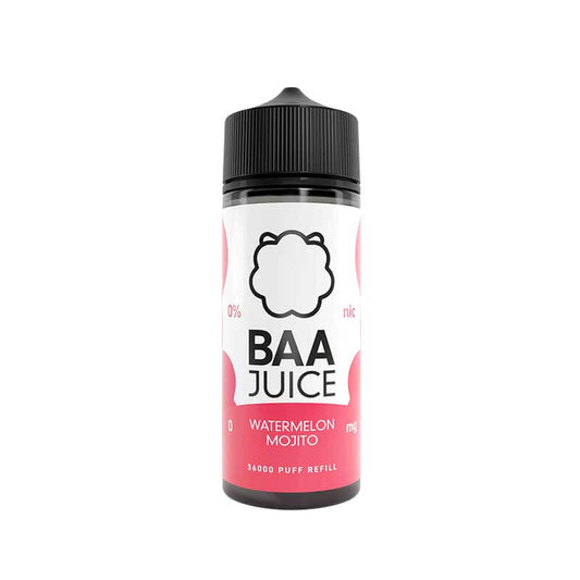 Baa Juice Watermelon Mojito Shortfill 100ml E-Liquid
