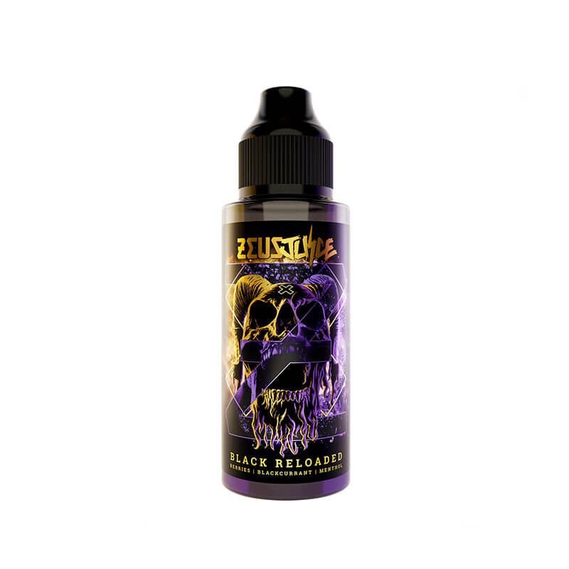 Zeus Juice Black Reloaded E-Liquid 100ml Shortfill